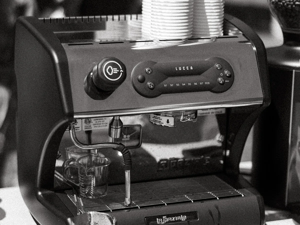 Zerno Coffee Cart serving an event in Hoboken, NJ